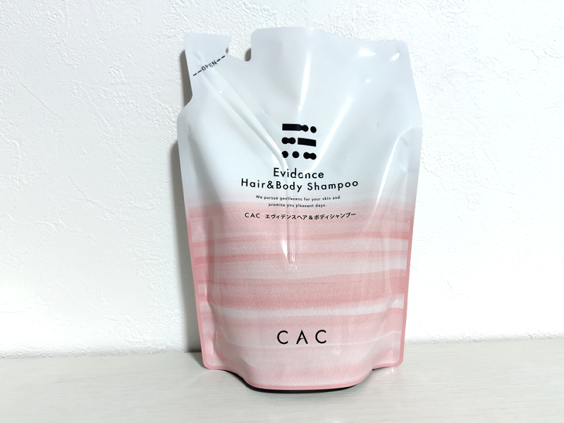 CACエヴィデンスヘア＆ボディシャンプーの画像